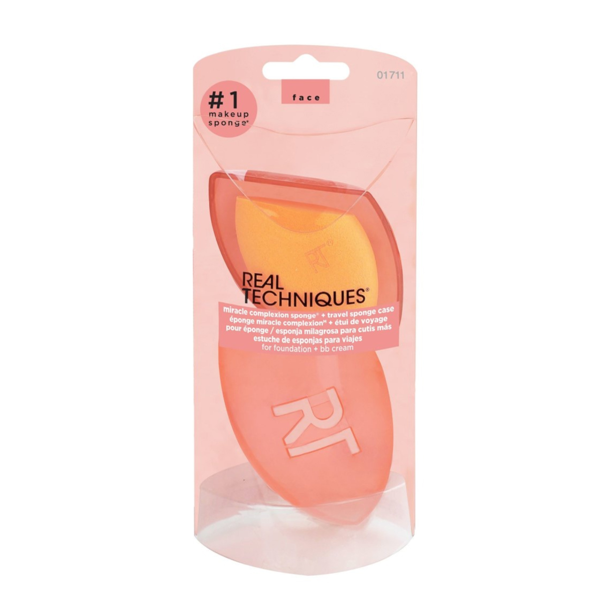 Miếng Mút Trang Điểm Kèm Hộp RT Real Techniques Miracle Complexion Sponge & Travel Case 01711